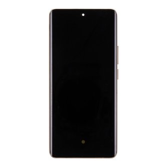 LCD Display + Dotyková Deska + Přední Kryt pro Realme 11 Pro +/5G Sunrise Beige (Service Pack)