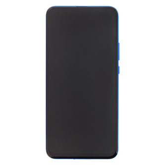 Huawei P Smart Z LCD Display + Dotyková Deska + Přední Kryt Blue (Service Pack)
