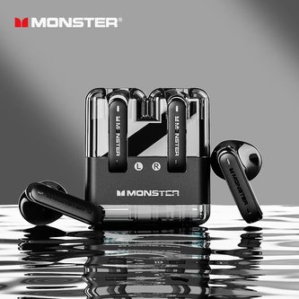Monster XKT12 TWS Bezdrátová Sluchátka Black