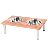 MA-NU Stojan na misky pro psy Round M