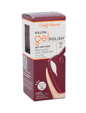 Sally Hansen Salon Gel Polish Lak na nehty Step 2 7 ml 240 Ruby Do pro ženy