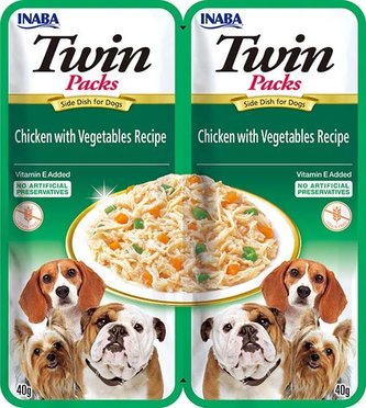 Churu Dog Twin Packs Chick&Veg. in Broth 80g