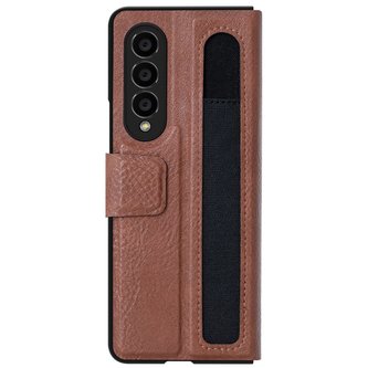 Nillkin Aoge Pouzdro pro Samsung Galaxy Z Fold 4 5G Brown