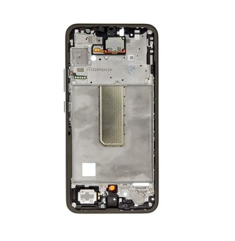 Samsung A346B Galaxy A34 5G Středový Rámeček Awesome Graphite (Service Pack)