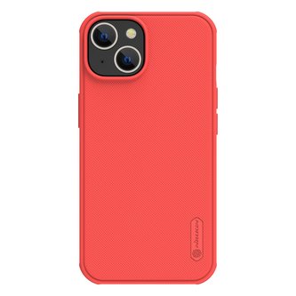 Nillkin Super Frosted PRO Zadní Kryt pro Apple iPhone 13/14 Red (Without Logo Cutout)