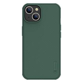 Nillkin Super Frosted PRO Zadní Kryt pro Apple iPhone 13/14 Deep Green (Without Logo Cutout)