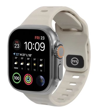 Mobile Origin Strap, sand brown - Apple Watch 49mm/45mm/44mm/42mm