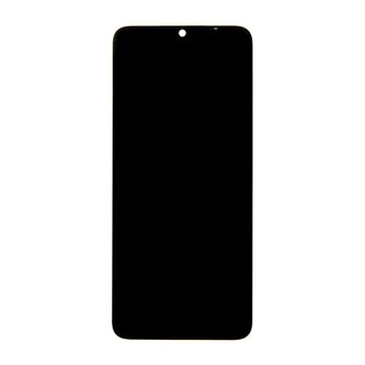 LCD Display + Dotyková Deska + Přední Kryt pro Xiaomi Redmi 12C Black (Service Pack)