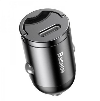 Baseus VCHX-B0G Tiny Star Quick Charge Nabíječka do Auta USB-C 30W Gray