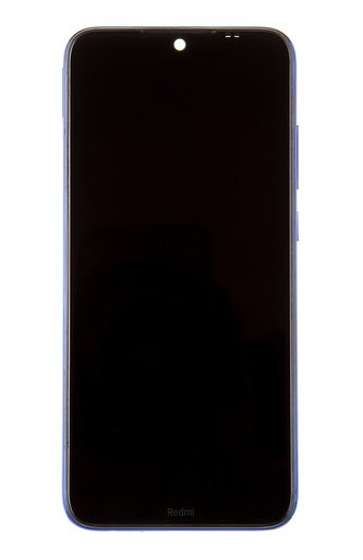 LCD Display + Dotyková Deska + Přední Kryt pro Xiaomi Redmi Note 8T Blue