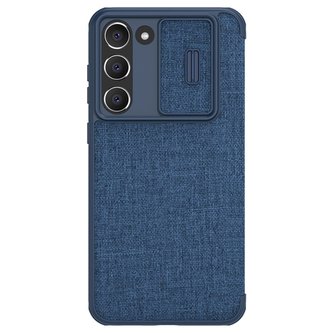 Nillkin Qin Book PRO Cloth Pouzdro pro Samsung Galaxy S23+ Blue