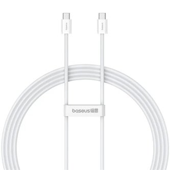 Baseus Superior Series 2 Fast Charging Datový Kabel USB-C - USB-C 30W 2m Moon White