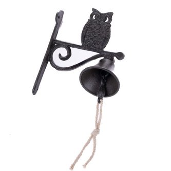 Litinový zvonek se sovou, 4/16