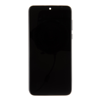 Motorola G8 Plus LCD Display + Dotyková Deska  + Přední Kryt Dark Blue (Service Pack)