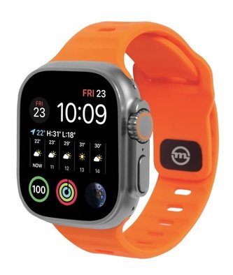Mobile Origin Strap, hot orange - Apple Watch 49mm/45mm/44mm/42mm