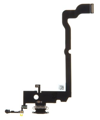 iPhone XS Max Flex Kabel vč. Dobíjecího Konektoru Black