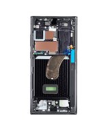 Samsung S918B Galaxy S23 Ultra Středový Rámeček Phantom Black (Service Pack)