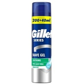 Gillette Gel na holení Series Sensitive (Shave Gel) 240 ml man