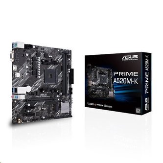 ASUS PRIME A520M-K socket  AM4 A520 DDR4 mATX M.2 D-Sub HDMI ASUS PRIME A520M-K socket  AM4 A520 DDR4 mATX M.2 D-Sub HDMI