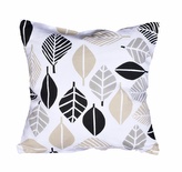 Návlek na Polštář, Béžové a černé listy 1019