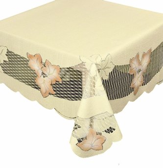 Forbyt  Ubrus Krajkový žakarový , 8305 barevný 130 x 180 cm