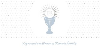 Zaproszenie Komunia (10szt)