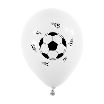 Balonky s potiskem Fotbal Lux,  5 ks