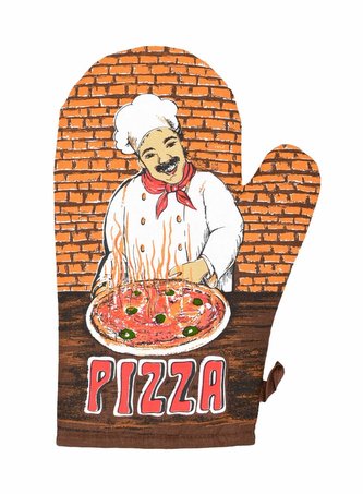 Chňapka kuchyňská, Pizza, cihlová