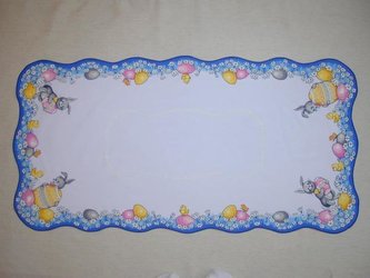 Forbyt,  Ubus velikonoční, Zajíc modrá 50 x 100 cm