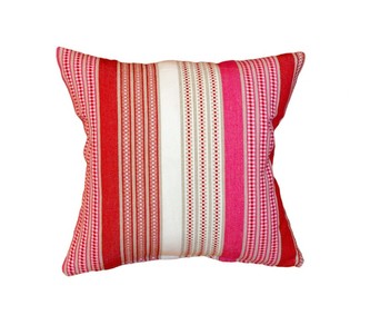 Forbyt, Návlek na polštář Stripe červený, 40 x 40 cm