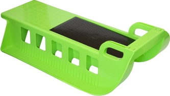 Plastové saně KAMZÍK, zelené