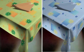 Forbyt  Ubrus s nešpinivou úpravou, Gabi zelená 140 x 200 cm