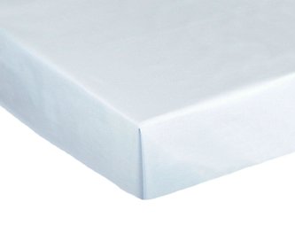 Bavlněné prostěradlo, šedé, 240 x 140 cm