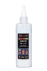 ARTEMISS Slupovací barva glitrová transparentní 100g, tyrkysová