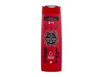 Old Spice sprchový gel a šampon 3v1 White Wolf 400 ml