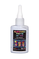ARTEMISS Slupovací barva glitrová transparentní 50g, modrá
