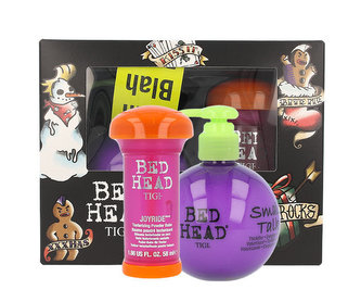 Tigi Bed Head Small Talk krém pro objem vlasů 200 ml + pudrový balzám na vlasy Bed Head Joyride Texturizing Powder Balm 58 ml Tigi Bed Head Small Talk krém pro objem vlasů 200 ml + pudrový balzám na vlasy Bed Head Joyride Texturizing Powder Balm 58 ml