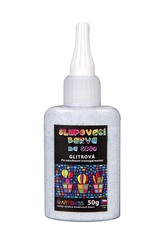 ARTEMISS Slupovací barva glitrová transparentní 50g, světlá modrá