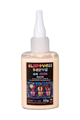 ARTEMISS Slupovací barva NEON 50g, neon oranžová světlá