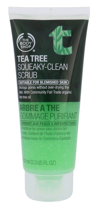 The Body Shop Tea Tree Peeling Squeaky-Clean Scrub 100 ml unisex