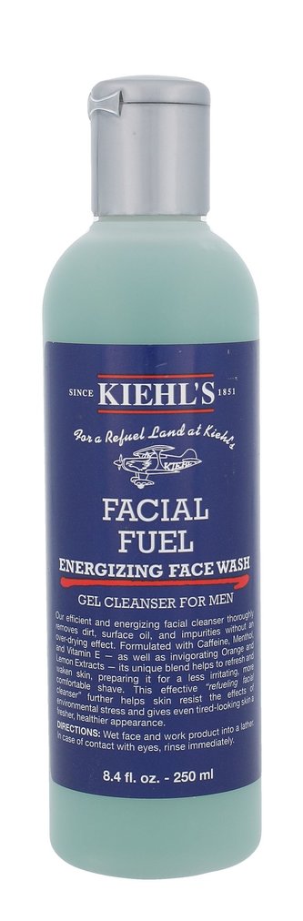Kiehl´s Facial Fuel Čisticí gel 250 ml pro muže Tester