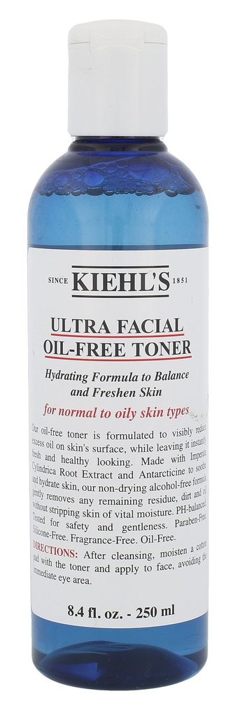 Kiehl´s Ultra Facial Čisticí voda Oil-Free 250 ml pro ženy Tester