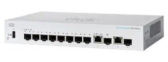 Cisco switch CBS350-8S-E-2G-EU, 8xGbE SFP, 2xGbE RJ45/SFP - REFRESH