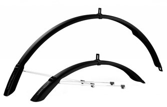 blatníky 4RACE URBAN 50 28" long dlouhé + vzpěry inox