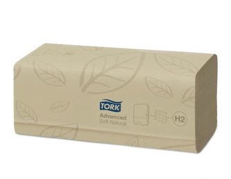 Ručník "Xpress® Soft Multifold", skládací, 2 vrstvý, 180 listů, H2 systém, Advanced, TORK 130299