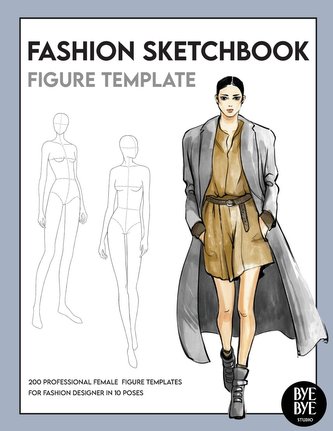 Fashion Sketchbook Female Figure Template Fashion Sketchbook Female Figure Template