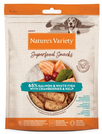 Natures variety superfood snack losos 85g