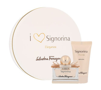 Salvatore Ferragamo Signorina Eleganza parfémovaná voda 30 ml + tělové mléko 50 ml
