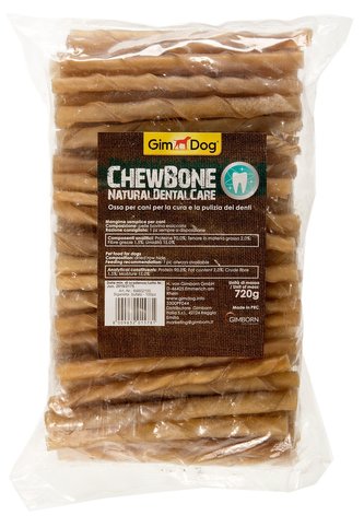 GIMDOG CHEWBONE STICK buvolí 12,5cm/10mm/100ks (BAL.)