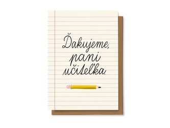 Chaukiss Ďakujeme, pani učitel'ka.